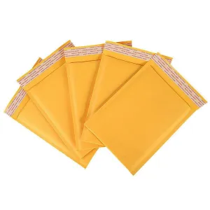 180 Only Kraft Paper Self Sealing Bag Composite Bubble Envelope Foam Shockproof Yellow Express Bag 29x32 4cm