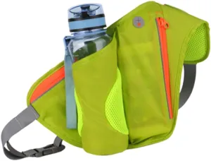 1pc Nylon Waist Bag Zipper Earphone Hole for Running Hiking Outdoor Sports