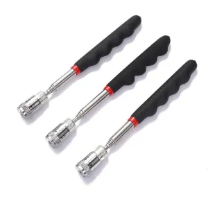 Adjustable LED Retractable Magnetic Pickup Tool Grip Extendable Long Reach Pen Handy Tool
