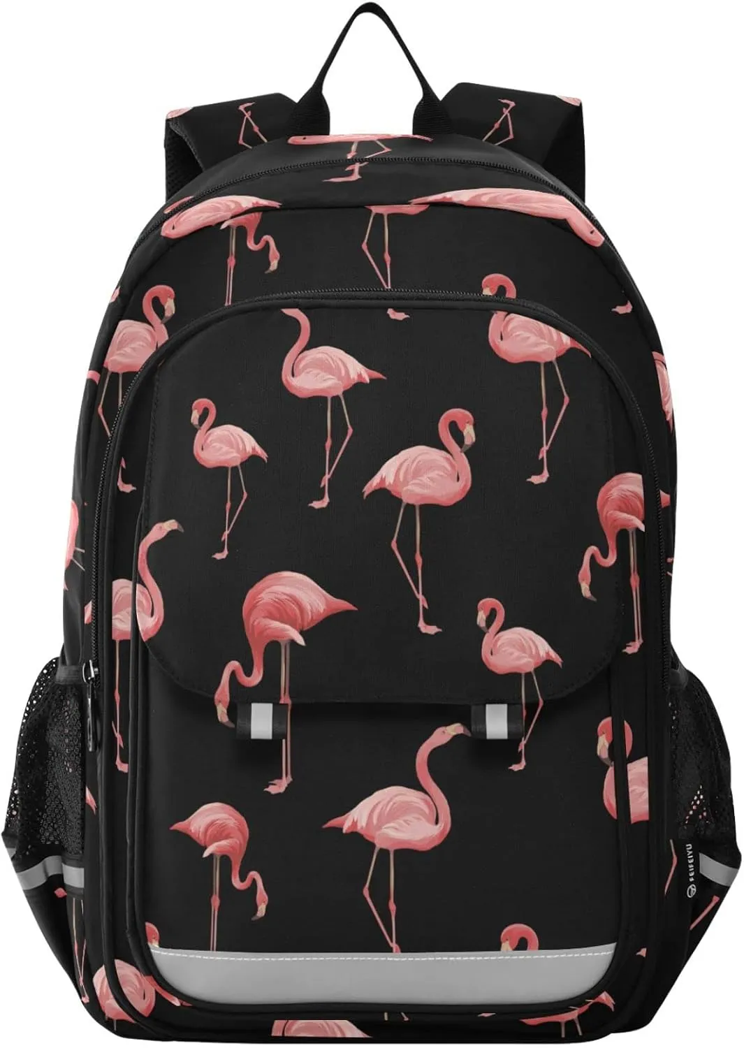 ALAZA Modern Flamingo Backpack Bookbag Laptop Notebook Bag Casual Travel Trip Daypack for Women Men Fits 15.6 Laptop
