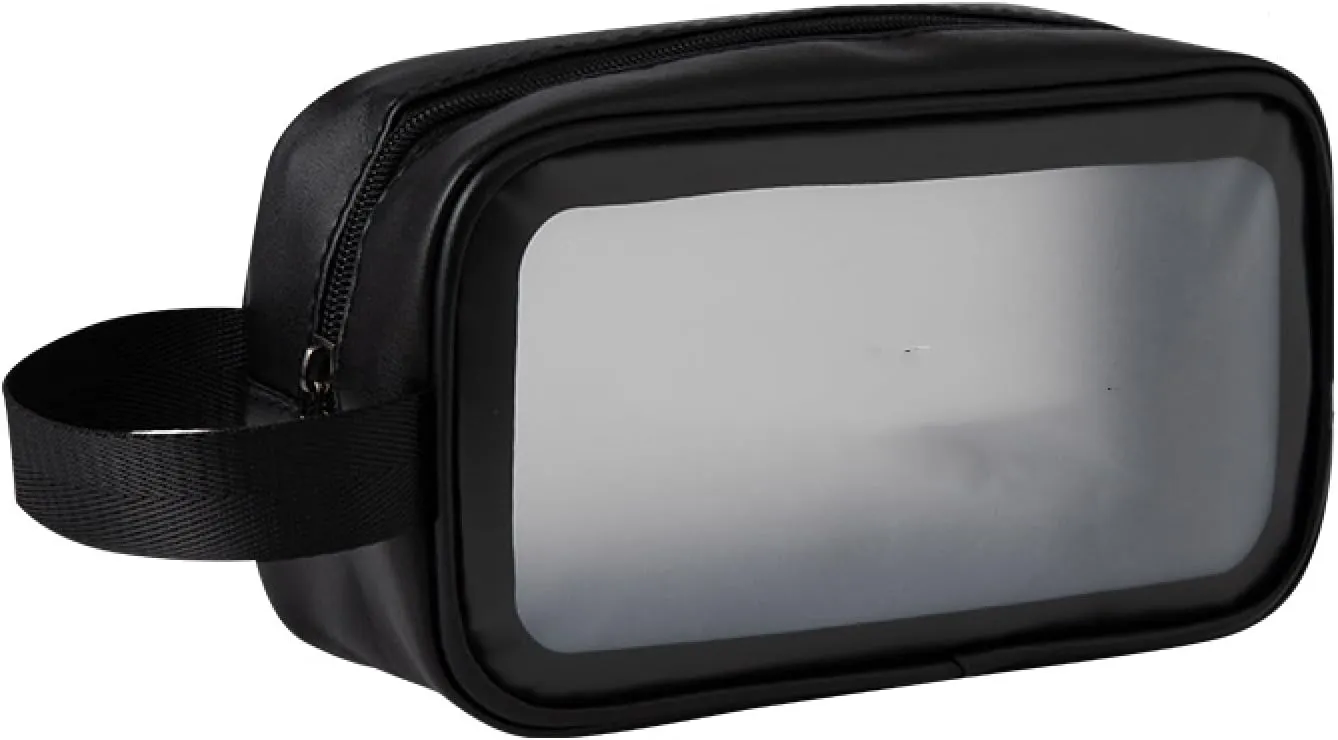 ALEJON Cosmetic Bag Portable Large Capacity Portable Clear Toiletry Bag Travel Cosmetics Storage Bag