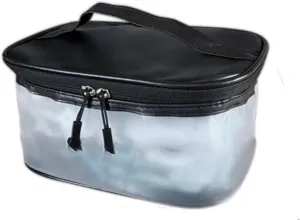 ALEJON Cosmetic Bag Portable Large Capacity Portable Clear Toiletry Bag Travel Cosmetics Storage Bag