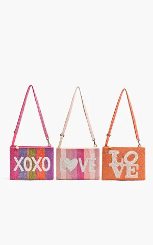 All The Love Crossbody Clutch