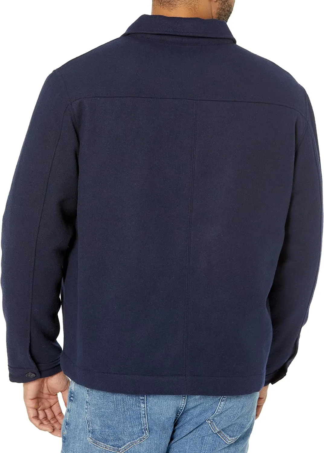 Amazon Essentials Men's Wool Bomber Jacket (Available in Big & Tall)