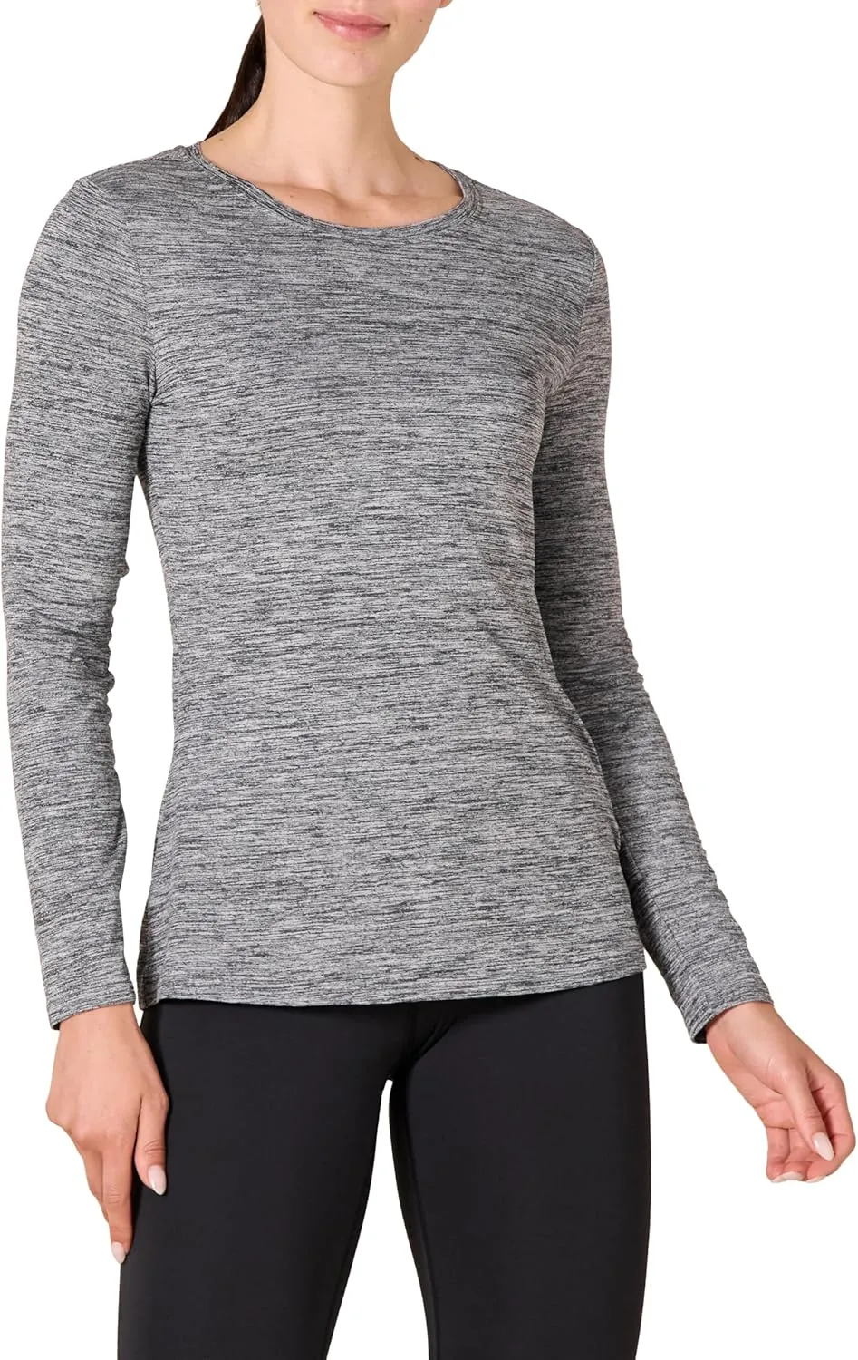Amazon Essentials Women's Active Quick Dry Tech Stretch Lightweight Long-Sleeve T-Shirt (Available in Plus Size)