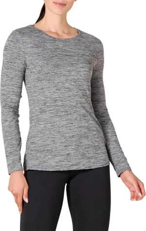 Amazon Essentials Women's Active Quick Dry Tech Stretch Lightweight Long-Sleeve T-Shirt (Available in Plus Size)