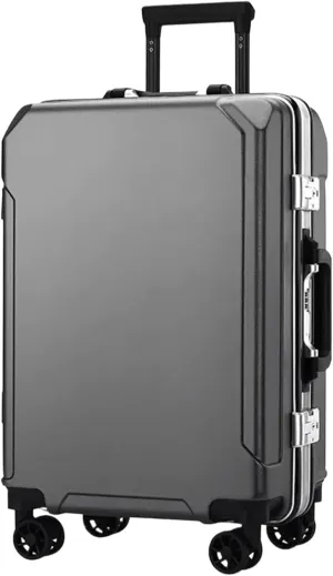 ANIIC Luggage Suitcases With Wheels Usb Charging Port Suitcases Tsa Combination Lock With Universal Wheels Luggage Safe Suitcase Spinner Luggages (Color : C, Size : 26 in)