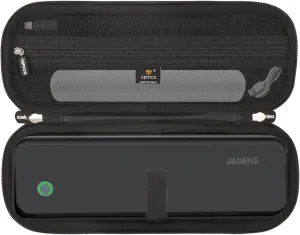 Aproca Black Portable Storage Hard Case, for JADENS Wireless Portable Printer/MUNBYN Portable Printer ITP01 and Accessories