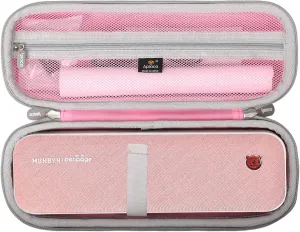 Aproca Pink Hard Storage Portable Case, for JADENS Wireless Portable Printer/MUNBYN Portable Printer ITP01 and Accessories