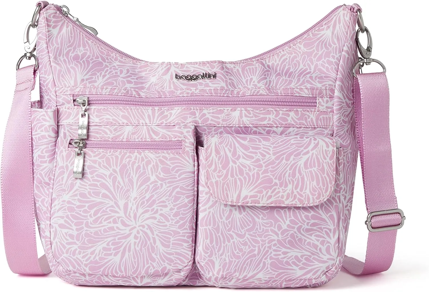 Baggallini Modern Everywhere Crossbody Women 11x9x4.5 RFID Hobo Bag