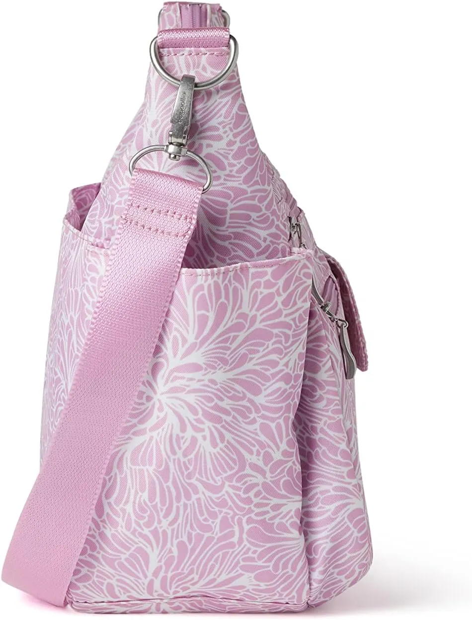 Baggallini Modern Everywhere Crossbody Women 11x9x4.5 RFID Hobo Bag