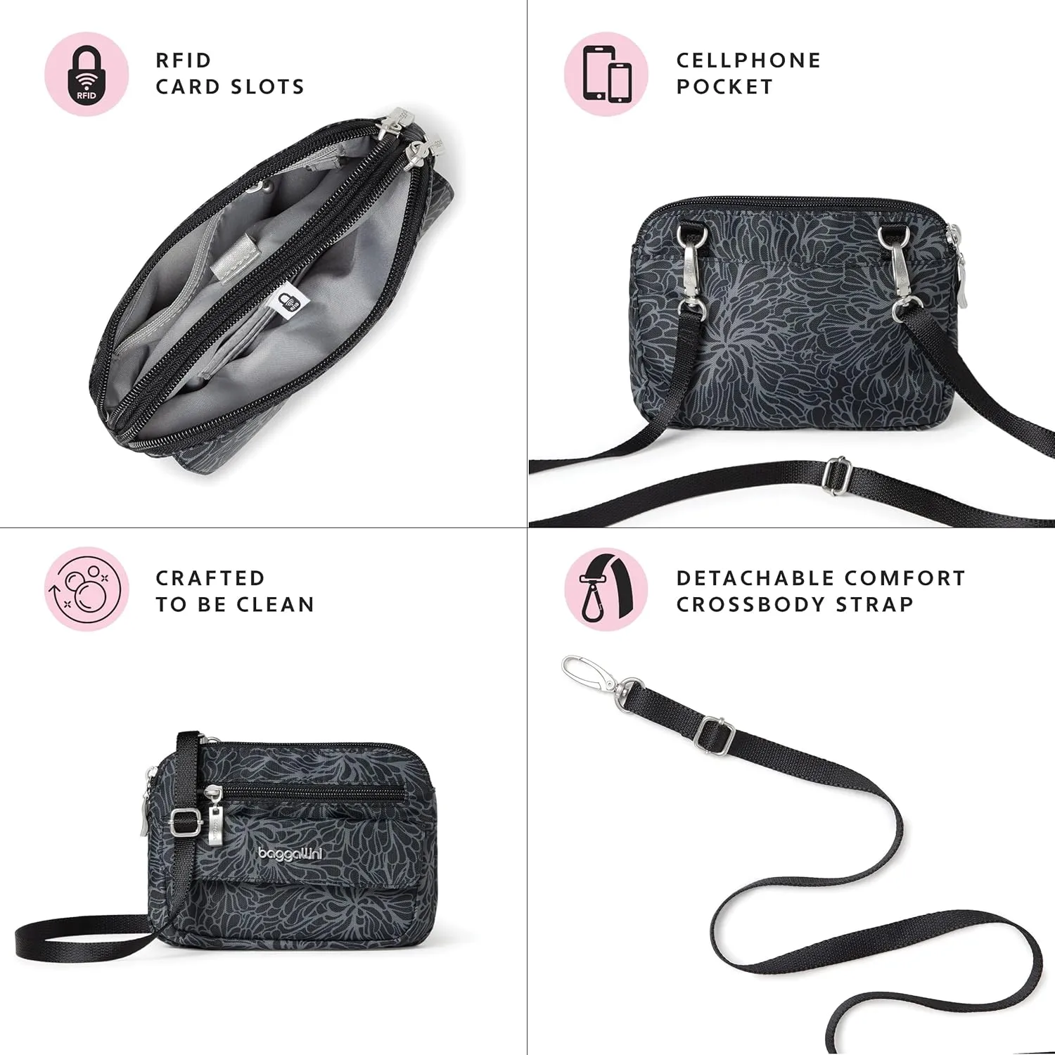 Baggallini Modern Everywhere Mini