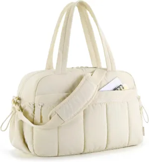 BAGSMART Gym Bag for Women, Duffle Bag for Travel with Wet Pocket, Lightweight Carry on Weekender Duffel, Water Resistant