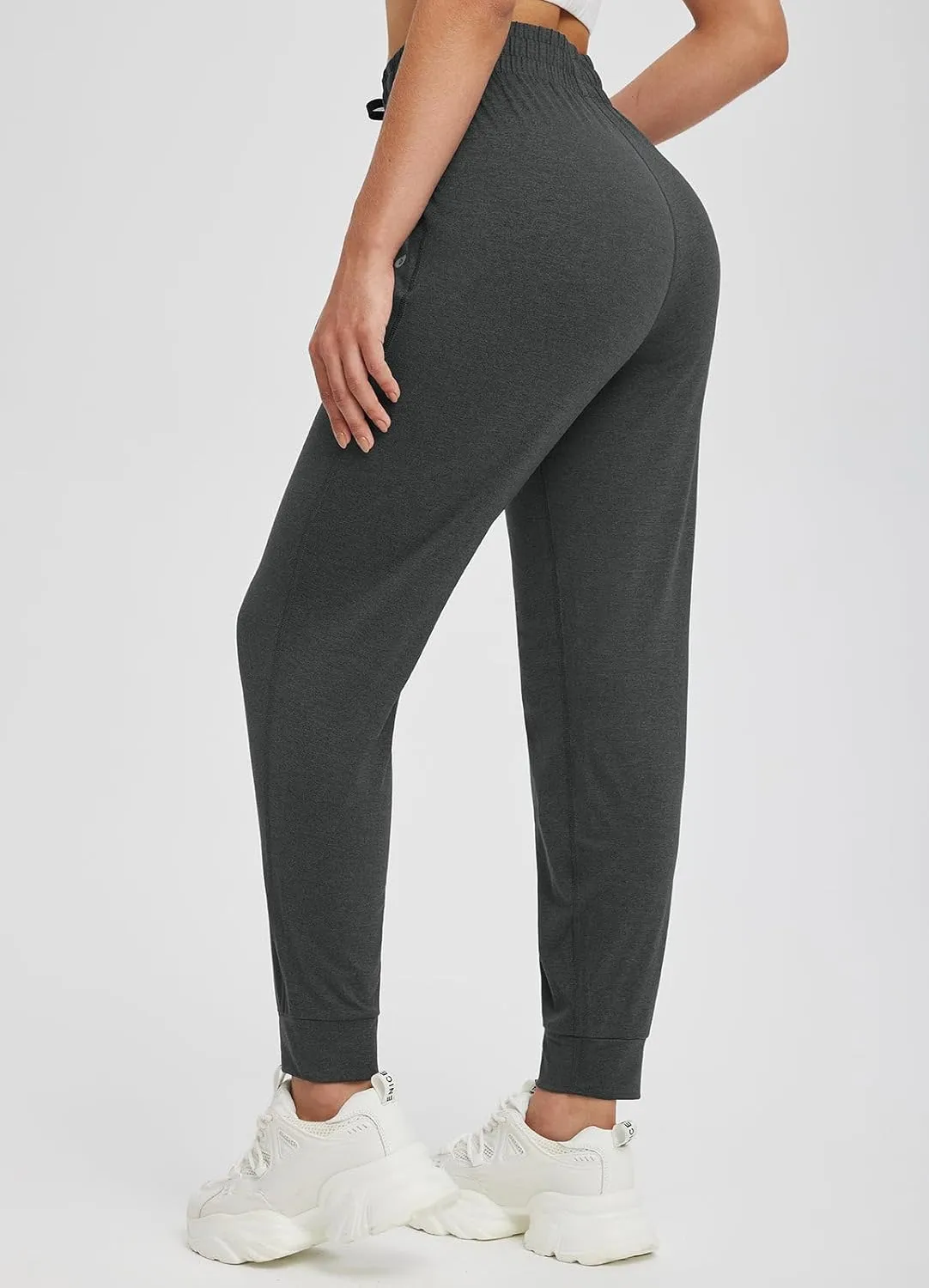 baleaf Women's Joggers Pants Ultra Soft Comfy Sweat Pants Running Athletic Lounge Relaxed Fit Tapered Leg with Pockets
