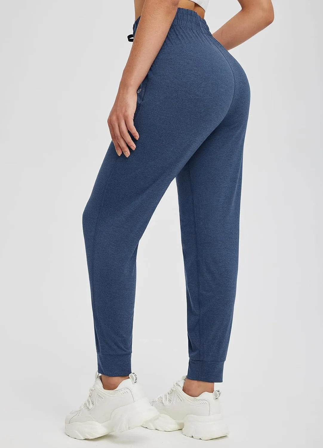 baleaf Women's Joggers Pants Ultra Soft Comfy Sweat Pants Running Athletic Lounge Relaxed Fit Tapered Leg with Pockets