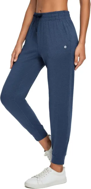 baleaf Women's Joggers Pants Ultra Soft Comfy Sweat Pants Running Athletic Lounge Relaxed Fit Tapered Leg with Pockets