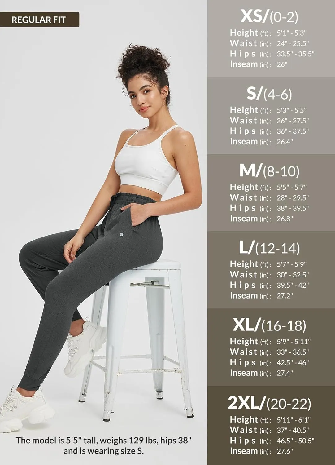 baleaf Women's Joggers Pants Ultra Soft Comfy Sweat Pants Running Athletic Lounge Relaxed Fit Tapered Leg with Pockets