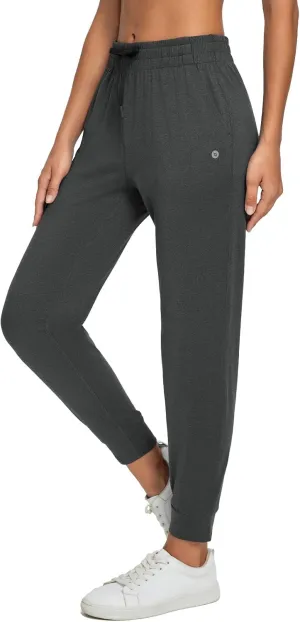 baleaf Women's Joggers Pants Ultra Soft Comfy Sweat Pants Running Athletic Lounge Relaxed Fit Tapered Leg with Pockets