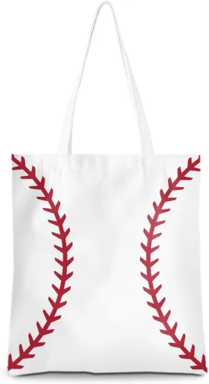 Baseball & Softball Gifts: Reusable Tote & Beach Bags for Coach & Birthday