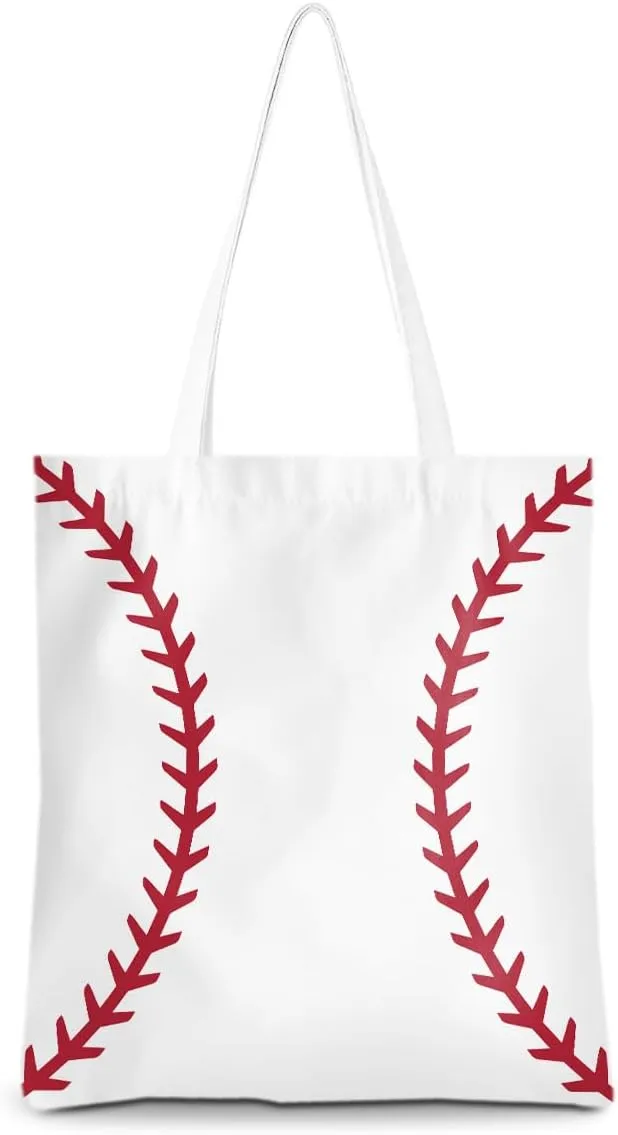 Baseball & Softball Gifts: Reusable Tote & Beach Bags for Coach & Birthday