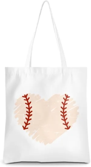 Baseball & Softball Gifts: Reusable Tote & Beach Bags for Coach & Birthday