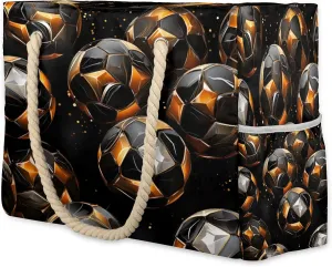 Beach Bags for Women and Men Extra Large Waterproof Sandproof Zipper Travel Tote Bag