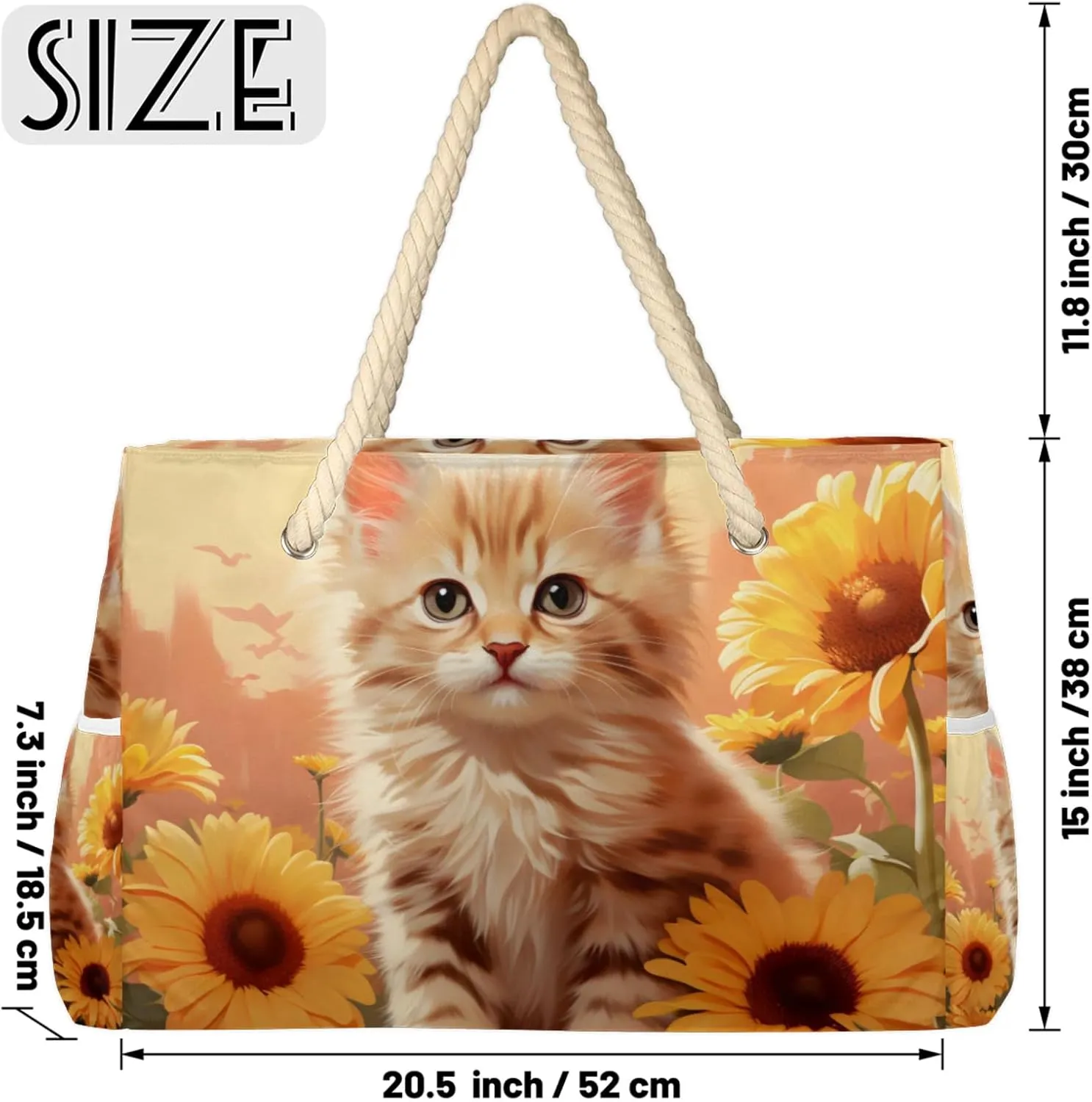 Beach Bags for Women Large Beach Tote Bag with Zipper Waterproof Sandproof Swim Pool Bag