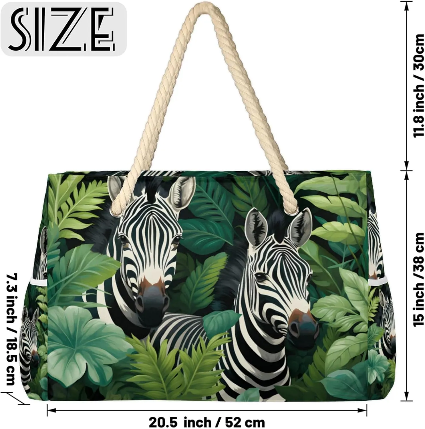Beach Bags for Women Large Beach Tote Bag with Zipper Waterproof Sandproof Swim Pool Bag