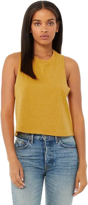 Bella Canvas 6682 Women's Racerback Cropped Tank