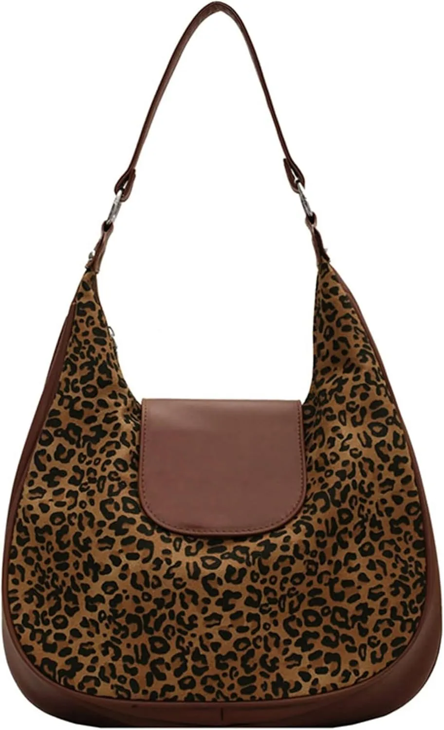 Big Capacity Shoulder Vintage Faux Leather Handbag Satchel Soft Leather Tote