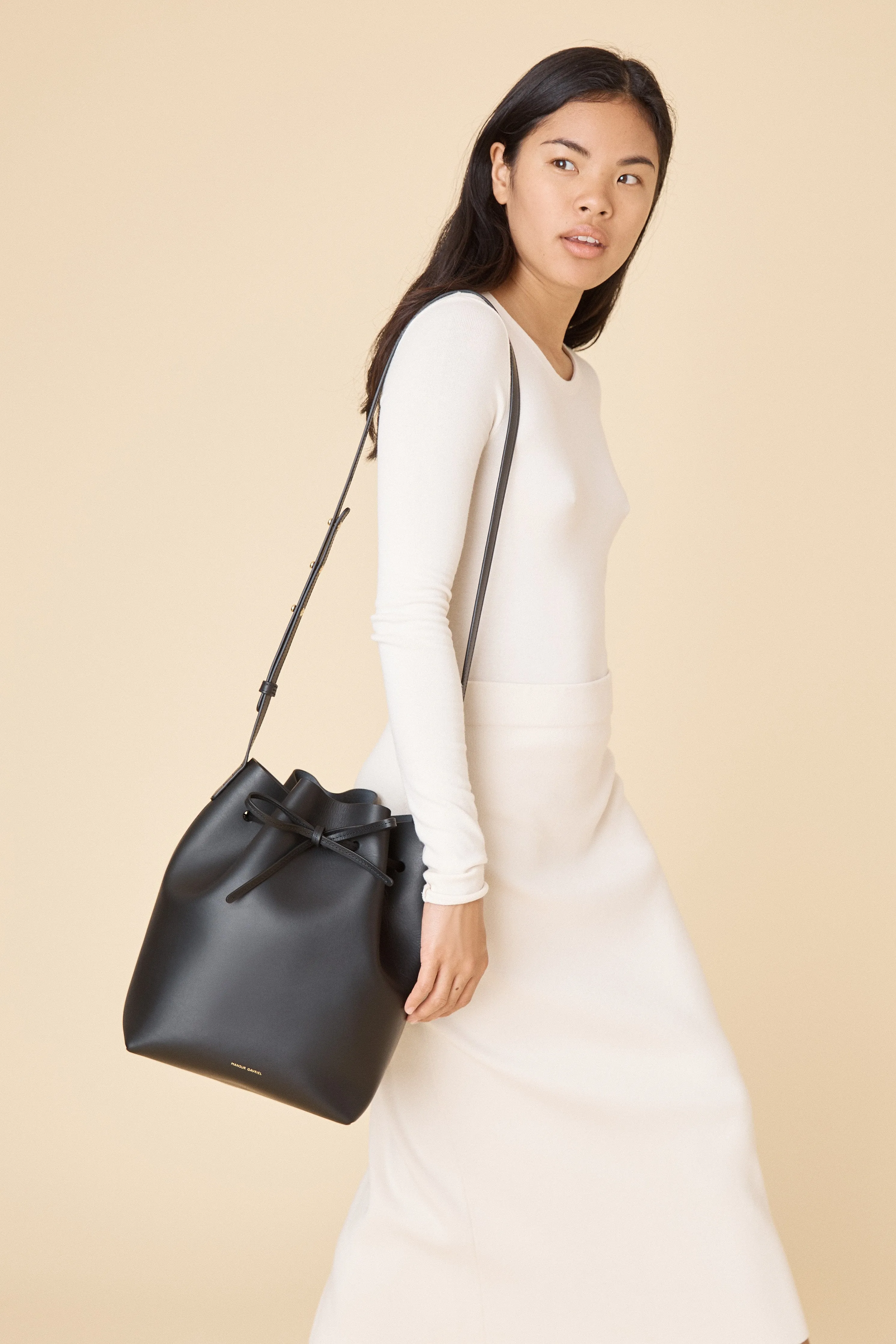 Bucket Bag - Black/Raw
