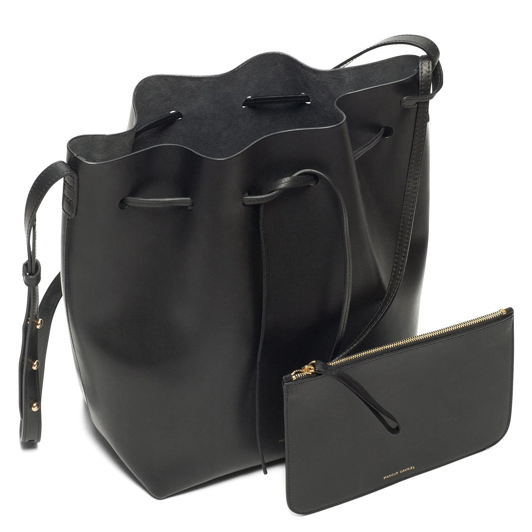 Bucket Bag - Black/Raw