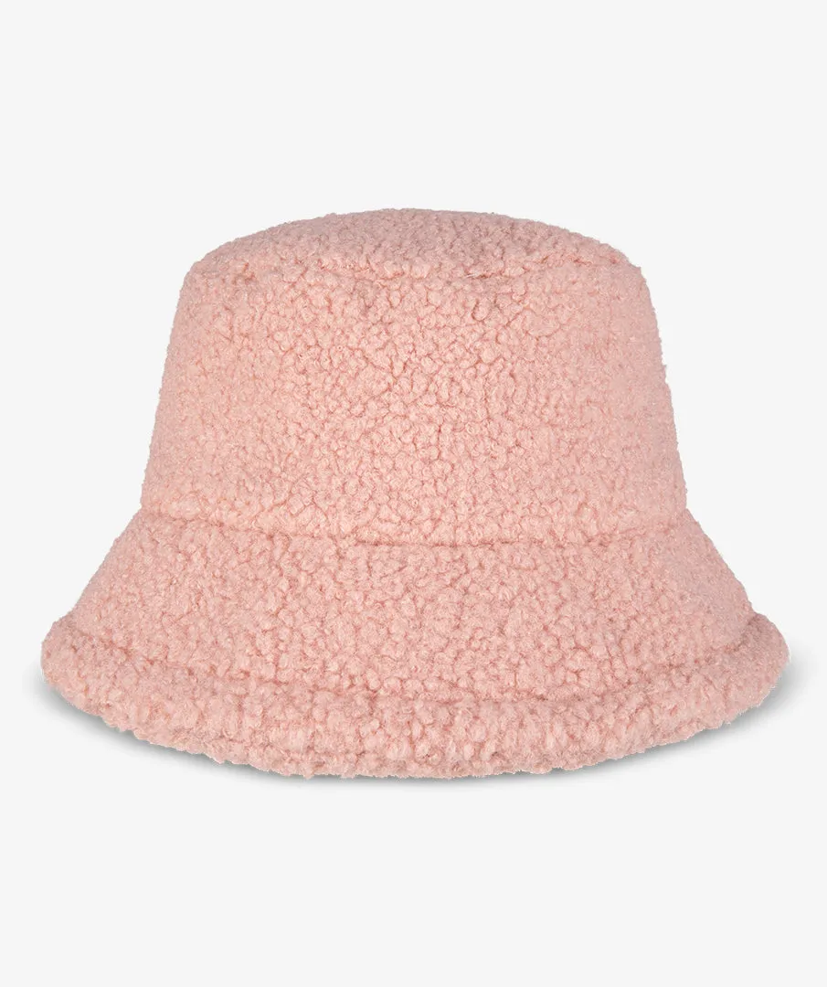 Bucket Hat Teddy Powder Pink