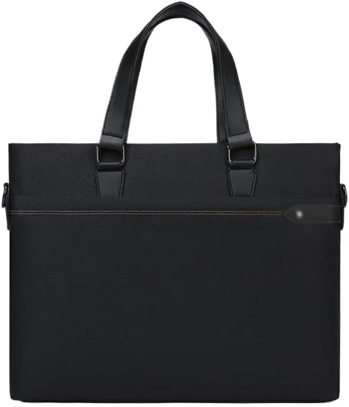 Business Briefcase, Portable File Bag, Large Capacity Computer Bag, Shoulder Crossbody Bag