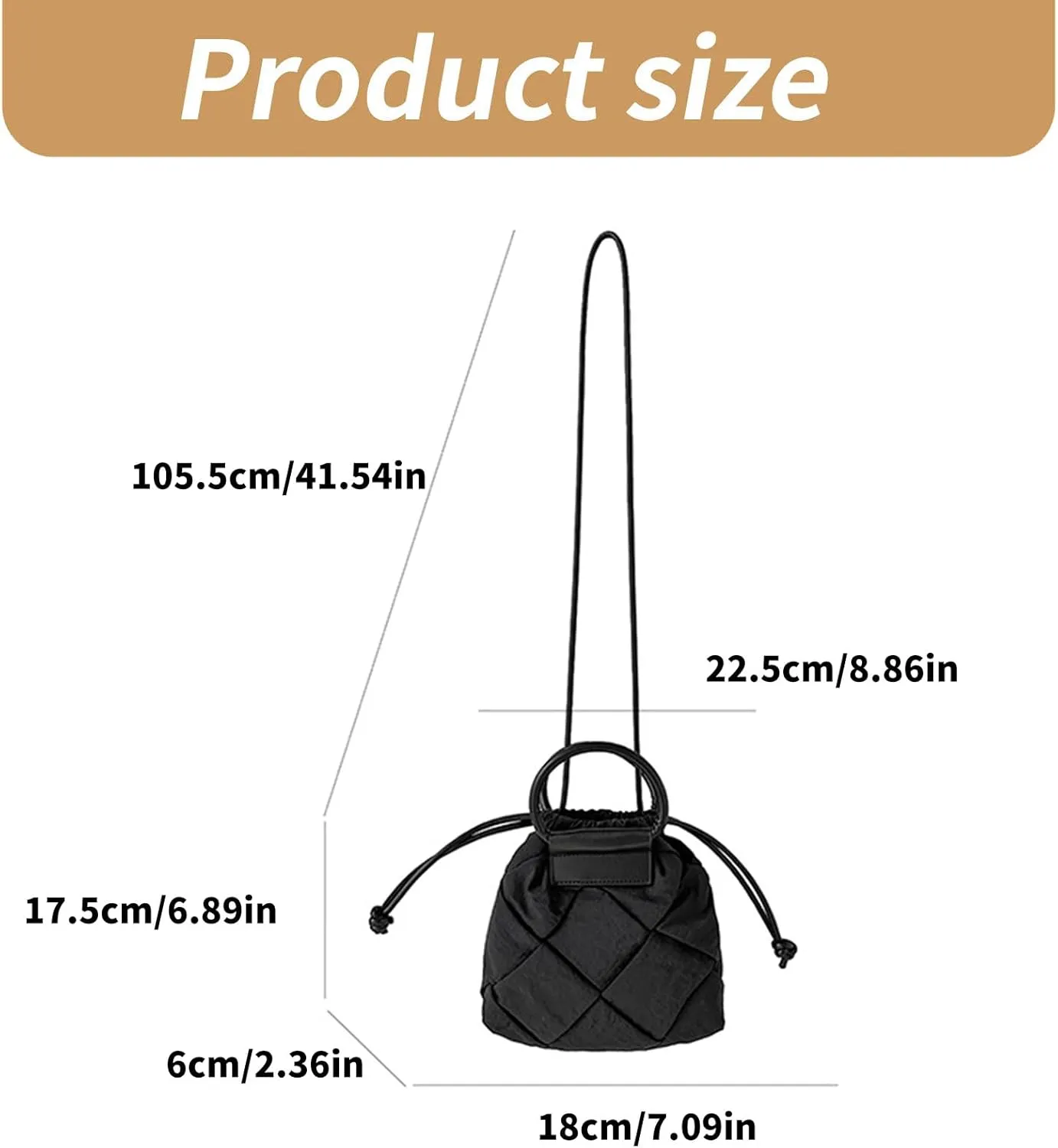 Casual Quilted Crossbody Bags for Women Padding Handbags for Women Soft Bags Fashion Satchel Shoulder Bag