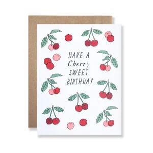 Cherry Sweet Birthday Card