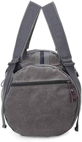 Convertible Suit Travel Bag 19in Duffle Bag For Men Canvas Travel Duffel Bags Women Overnight Weekender Bag Traveling hanging garment duffel bag (Color : B, Size : 50 * 27 * 25cm)