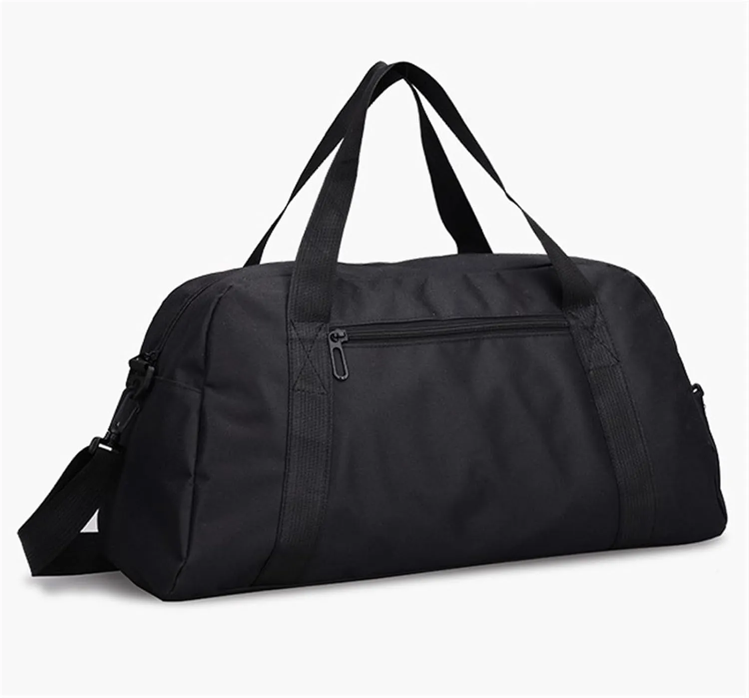Convertible Suit Travel Bag 19in Weekender Bags Overnight Travel Duffel Bags With Wet Pocket, Carry On Gym Tote Bag hanging garment duffel bag, 50*20*25cm, Black