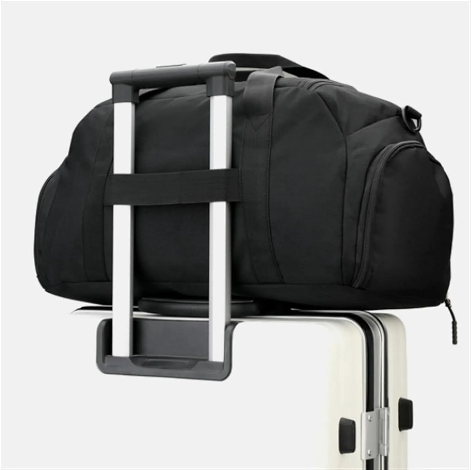 Convertible Suit Travel Bag Gym Bag For Women,Carry On Weekender Overnight Bag,Travel Duffel Bags With Trolley Sleeve hanging garment duffel bag (Color : F, Size : 49 * 28 * 29cm)