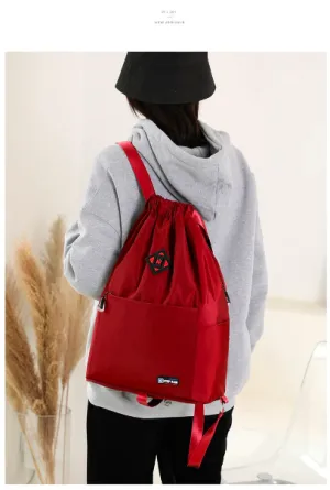 Foldable Drawstring Gym Bag