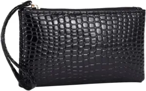 GALPADA Evening Clutch Bag Women Large Purse for Dinner Party Wedding Saddle Bag Print Easy Open and Close Safe Storage