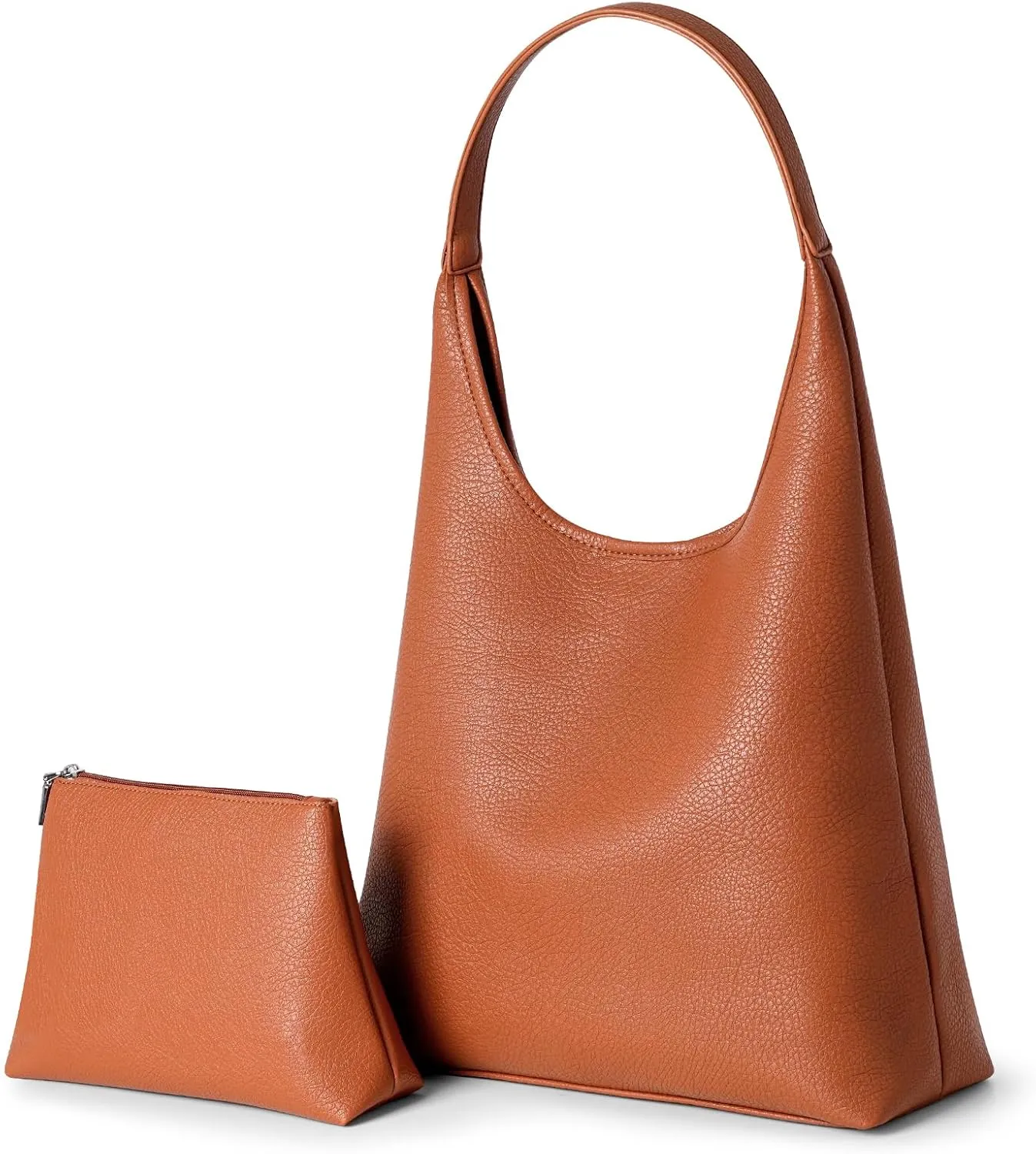 Hobo Bags for Women Vegan Leather Soft Slouchy Tote Shoulder Bag Handbags and Purses
