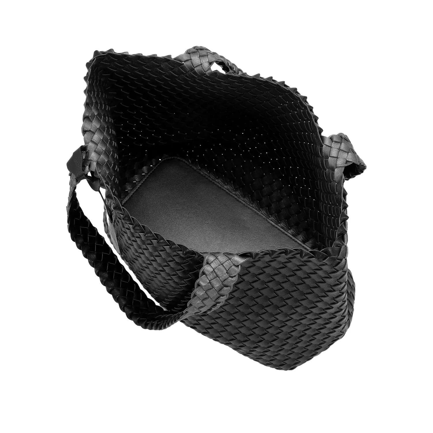 Ilse Jacobsen Tote Bag in Black/Gunmetal