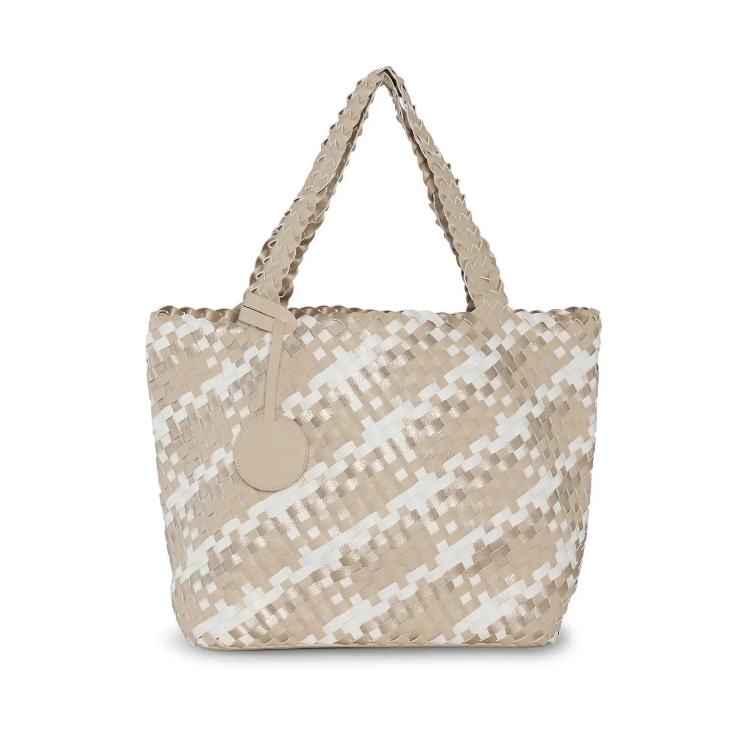 Ilse Jacobsen Tote Bag in Ivory/White