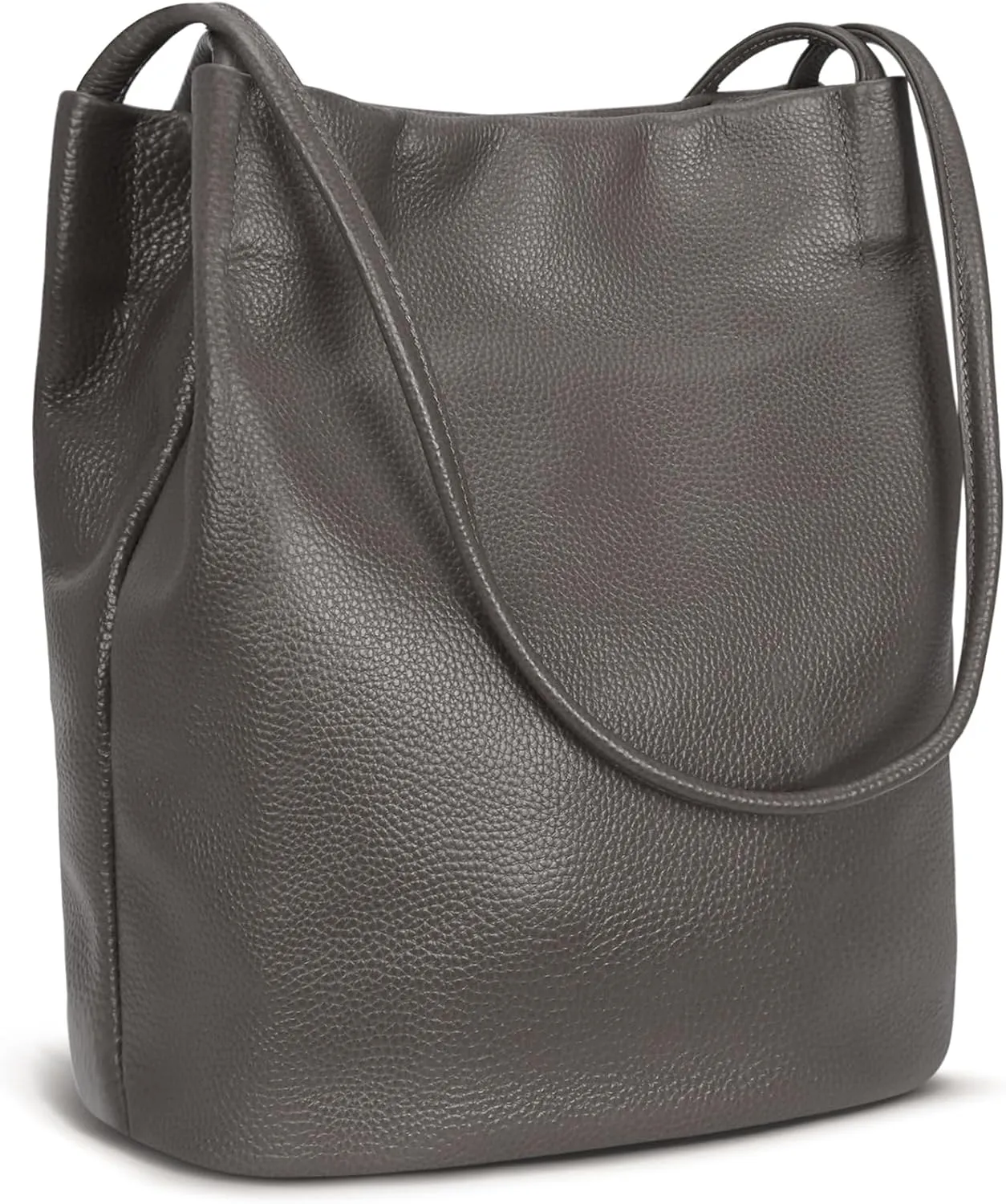 Iswee Genuine Leather Handbags for Women Soft Shoulder Bag Hobo Purse Satchel Handbags