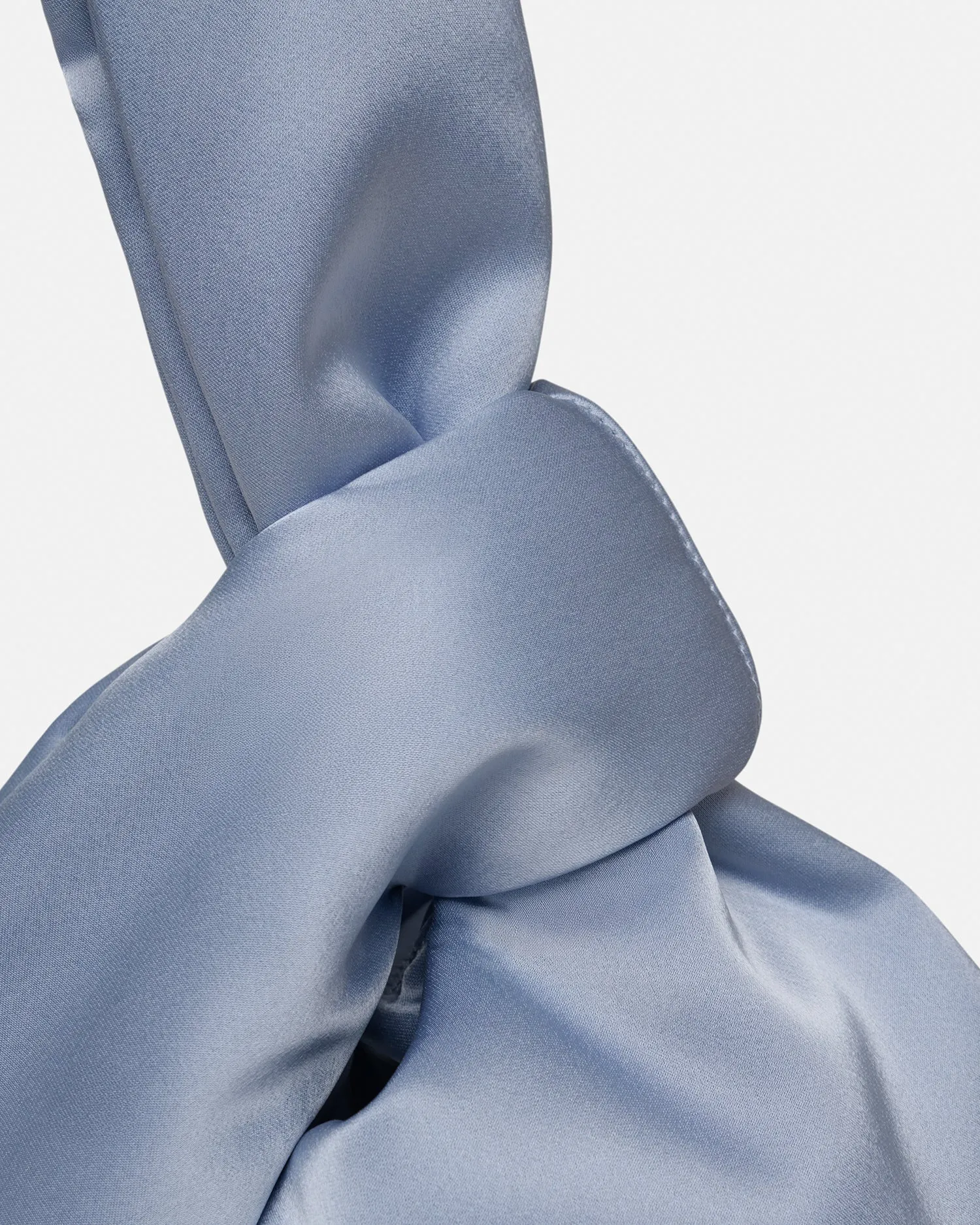 Jen - Slip Satin Bag - Ice Blue
