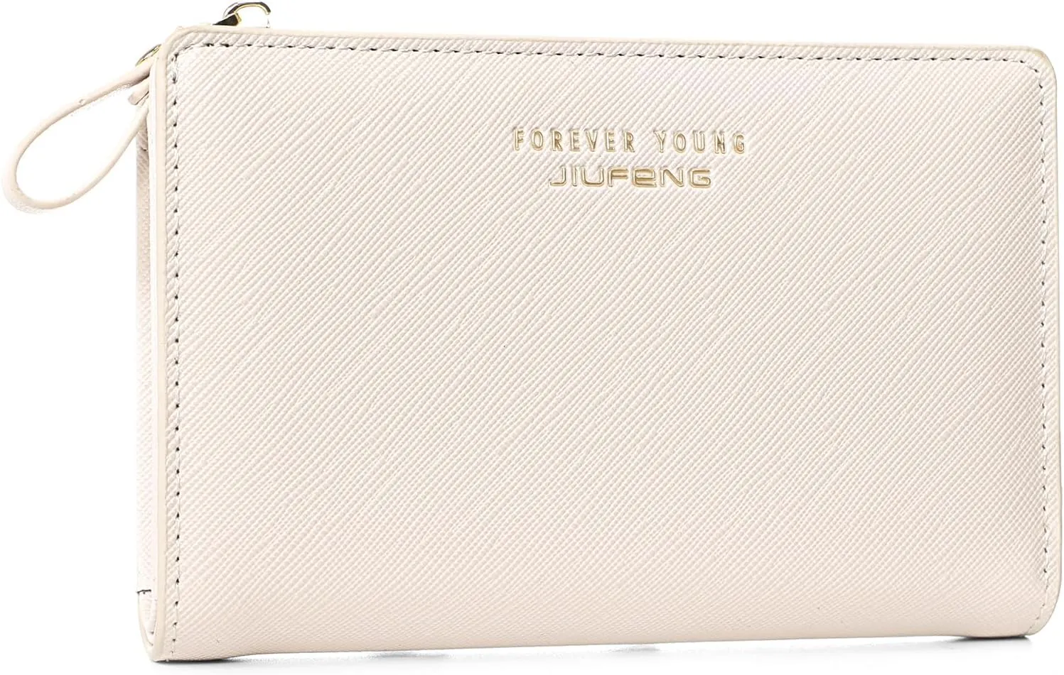 JIUFENG Women Zipper Wallet RFID Blocking Multi Purpose Coin Pouches Credit Card Holder Short Purses