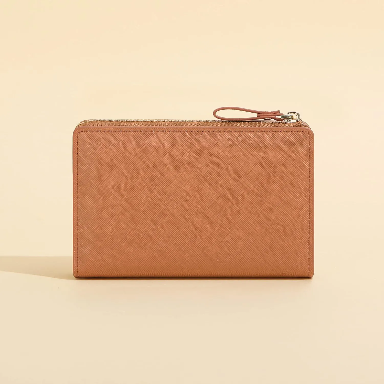 JIUFENG Women Zipper Wallet RFID Blocking Multi Purpose Coin Pouches Credit Card Holder Short Purses