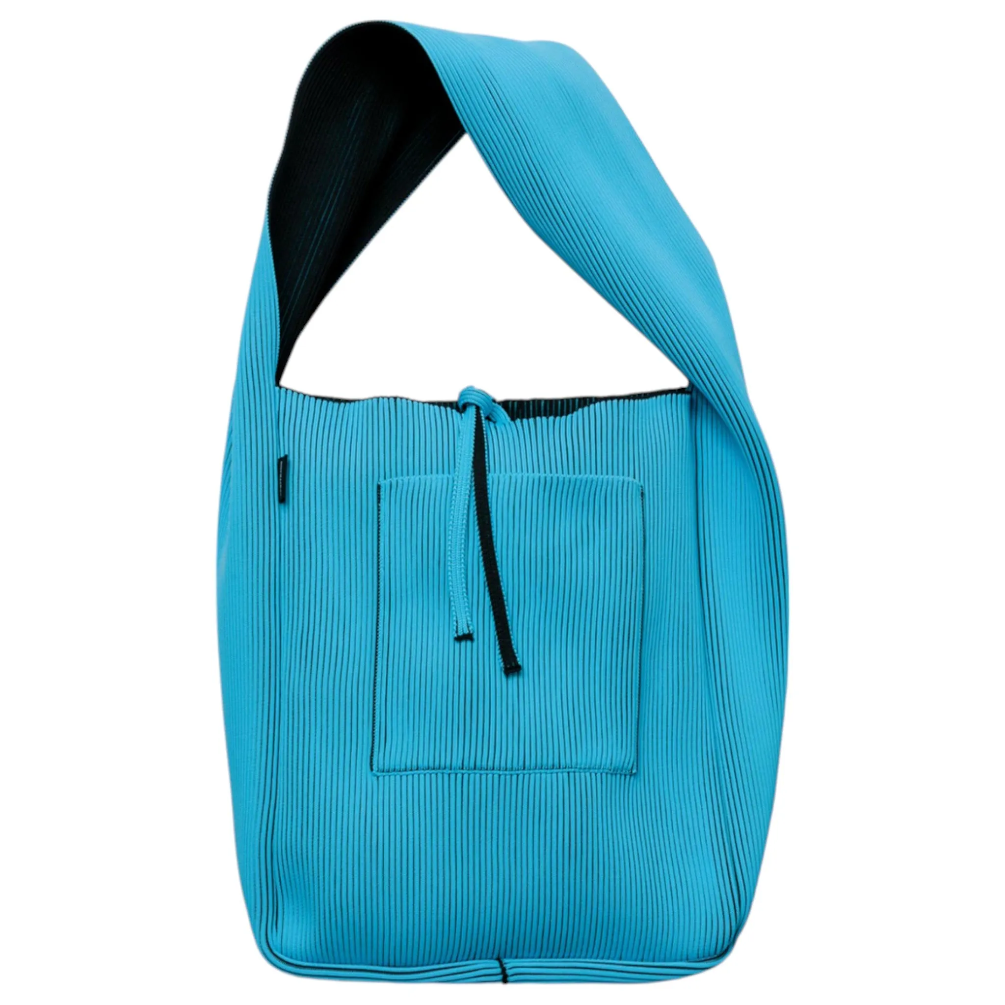 KASANE REVERSIBLE TASUKI TOTE LARGE / BLACK x SAX