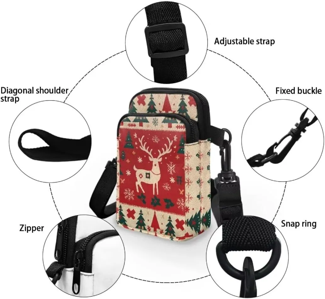 Kuiaobaty Crossbody Bag for Women Sling Bag Fashion Messenger Bag Soft Phone Purse